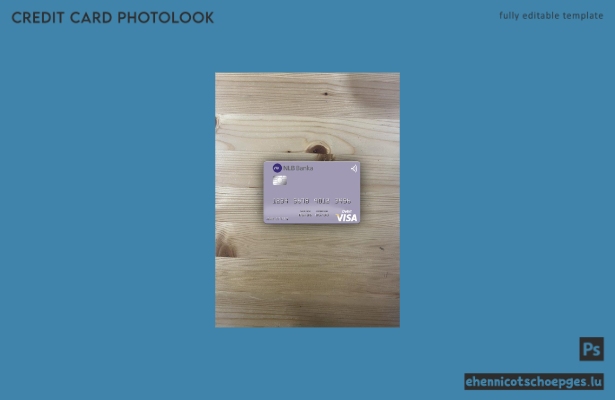 Montenegro NLB Banka a.d. Podgorica Visa Debitkarte Fotoansicht Beispielvorschau